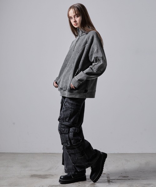 CLEL 「CLEL」 スウェットカットソー L グレー メンズ - 画像 (8)