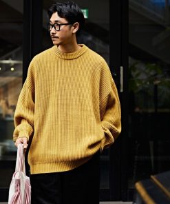 FREAK'S STORE 「FREAK'S STORE」 長袖ニット MEDIUM イエロー メンズ