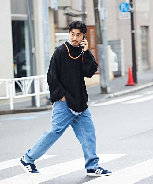 FREAK'S STORE 「FREAK'S STORE」 長袖ニット MEDIUM イエロー メンズ - 画像 (7)
