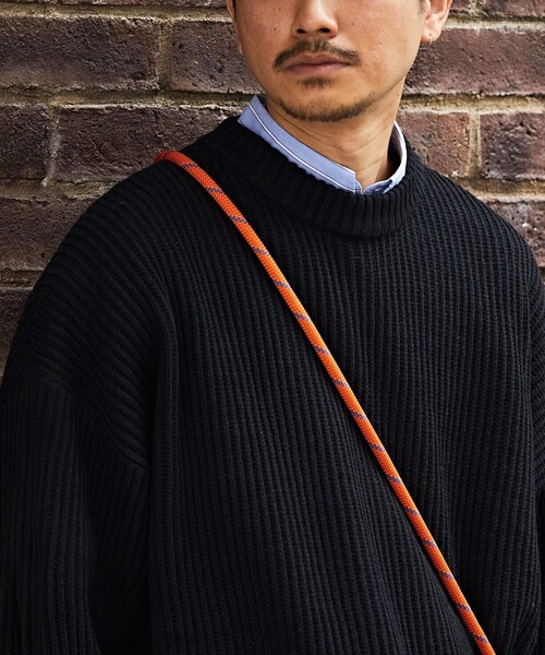 FREAK'S STORE 「FREAK'S STORE」 長袖ニット MEDIUM イエロー メンズ - 画像 (9)