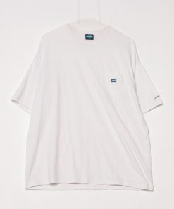 KAVU 「KAVU」 ワンポイント半袖Tシャツ L ホワイト メンズ