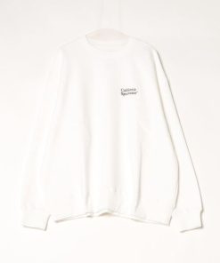coen 「coen」 スウェットカットソー L ホワイト メンズ