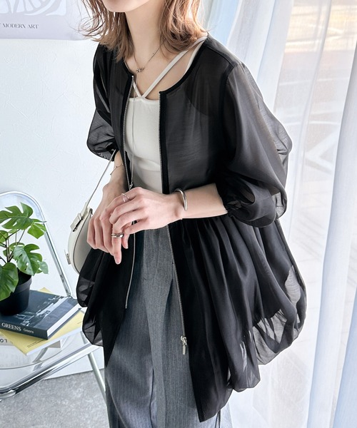 classicalelf 「classicalelf」 7分袖チュニック SMALL アイボリー レディース - 画像 (6)