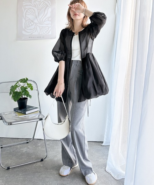 classicalelf 「classicalelf」 7分袖チュニック SMALL アイボリー レディース - 画像 (8)