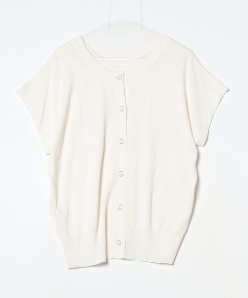 GeeRA 「GeeRA」 半袖ニット X-LARGE オフホワイト レディース - 画像 (2)