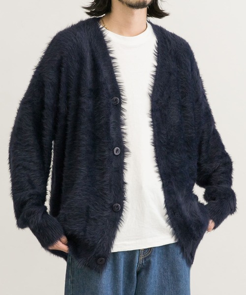 URBAN RESEARCH 「URBAN RESEARCH」 ニットカーディガン MEDIUM キャメル メンズ - 画像 (5)