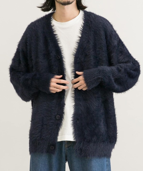 URBAN RESEARCH 「URBAN RESEARCH」 ニットカーディガン MEDIUM キャメル メンズ - 画像 (8)