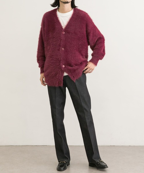 URBAN RESEARCH 「URBAN RESEARCH」 ニットカーディガン MEDIUM キャメル メンズ - 画像 (9)