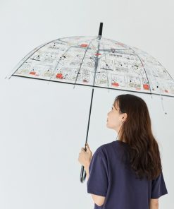 PEANUTS 傘 「PEANUTS」SNOOPY/スヌーピー クリア アンブレラ レディース メンズ