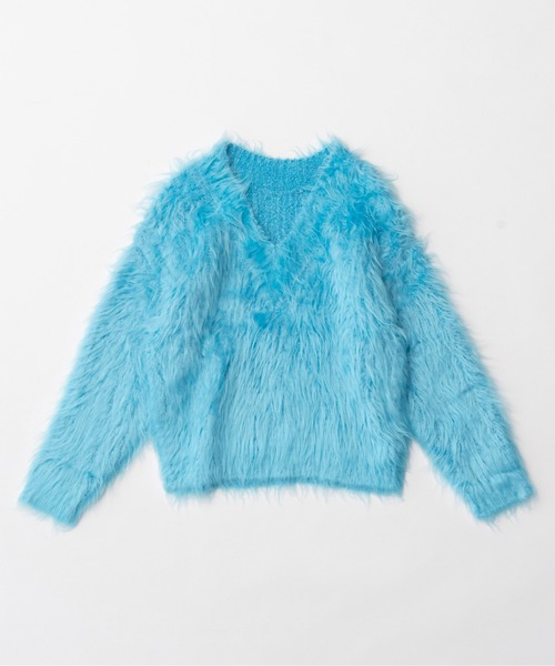 MAISON SPECIAL 「MAISON SPECIAL」 Vネックニット FREE ベージュ メンズ - 画像 (7)