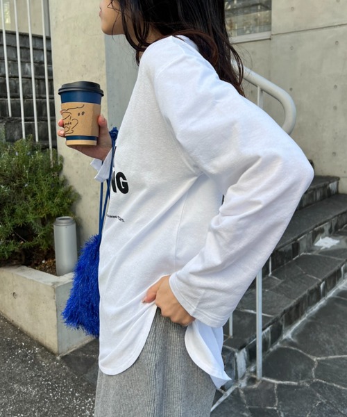 CIAOPANIC TYPY 「CIAOPANIC TYPY」 長袖カットソー ONE SIZE ホワイト系その他 レディース - 画像 (5)