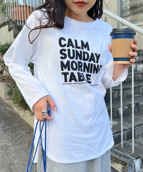 CIAOPANIC TYPY 「CIAOPANIC TYPY」 長袖カットソー ONE SIZE ホワイト系その他 レディース - 画像 (6)