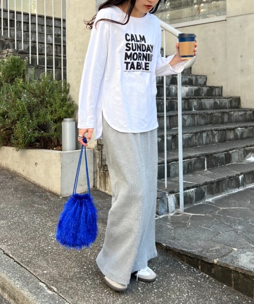 CIAOPANIC TYPY 「CIAOPANIC TYPY」 長袖カットソー ONE SIZE ホワイト系その他 レディース - 画像 (8)