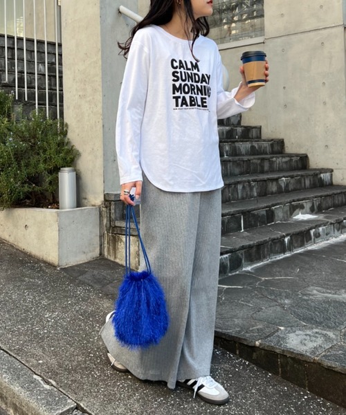 CIAOPANIC TYPY 「CIAOPANIC TYPY」 長袖カットソー ONE SIZE ホワイト系その他 レディース - 画像 (9)