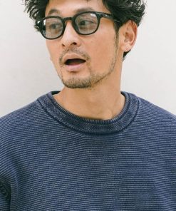 BAYFLOW 「BAYFLOW」 長袖ニット LARGE ネイビー メンズ