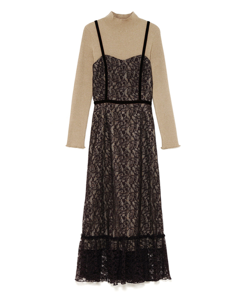 LILY BROWN 「LILY BROWN」 セットアップ FREE ブラウン レディース