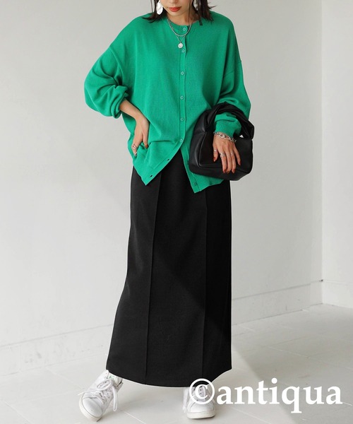 antiqua 「antiqua」 ロングスカート FREE ブラック レディース - 画像 (6)