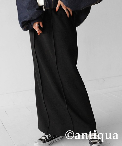 antiqua 「antiqua」 ロングスカート FREE ブラック レディース - 画像 (9)