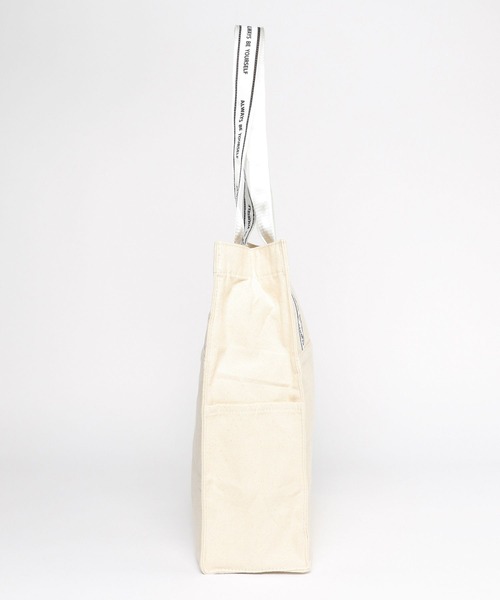 GLOBAL WORK トートバッグ 推しごとロゴテープZIPトート/572597 レディース - 画像 (6)