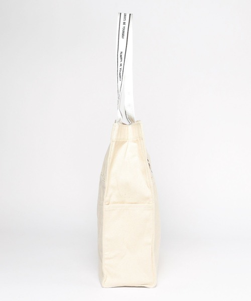 GLOBAL WORK トートバッグ 推しごとロゴテープZIPトート/572597 レディース - 画像 (7)