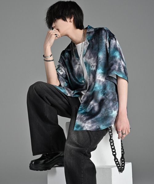 ADRER 「ADRER」 半袖シャツ X-SMALL ブルー メンズ - 画像 (2)