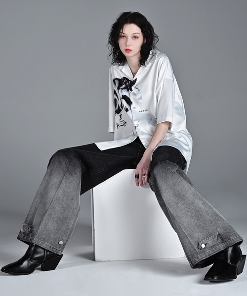 ADRER 「ADRER」 半袖シャツ X-SMALL ブルー メンズ - 画像 (5)