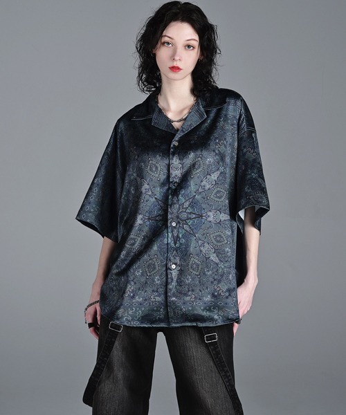 ADRER 「ADRER」 半袖シャツ X-SMALL ブルー メンズ - 画像 (6)