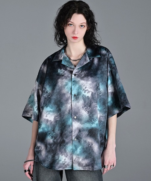 ADRER 「ADRER」 半袖シャツ X-SMALL ブルー メンズ - 画像 (7)