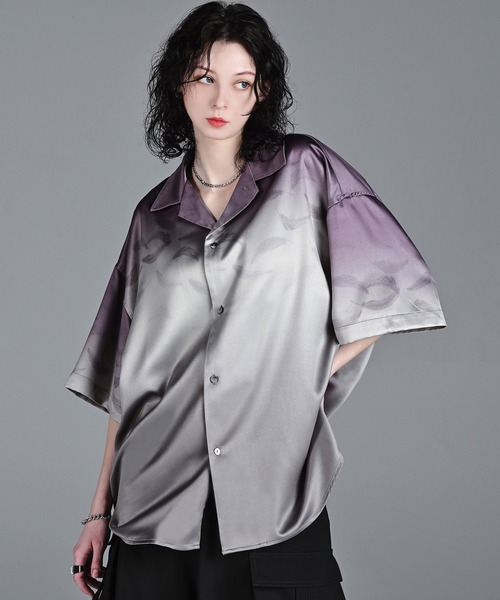 ADRER 「ADRER」 半袖シャツ X-SMALL ブルー メンズ - 画像 (8)