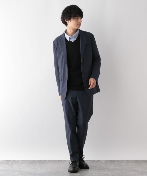 GLOBAL WORK 「GLOBAL WORK」 Vネックニット MEDIUM グレー メンズ - 画像 (3)