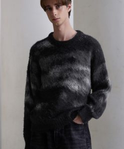 CLEL セーター ニット 「CLEL」Alpaca Blend Shaggy Knit / アルパカブレンドシャギーニット メンズ レディース
