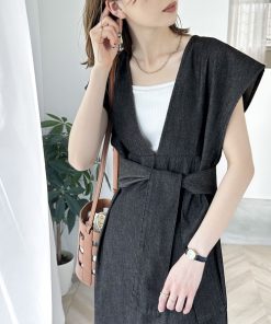 classicalelf 「classicalelf」 サロペットスカート X-LARGE ブラック レディース