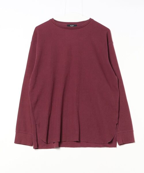 BEAMS HEART 「BEAMS HEART」 長袖Tシャツ S レッド メンズ