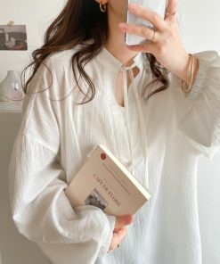 Java 「Java」 長袖ブラウス X-LARGE ベージュ レディース