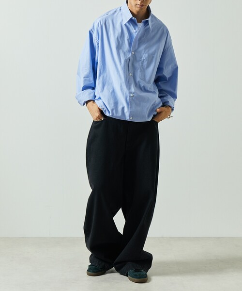 FREAK'S STORE 「FREAK'S STORE」 長袖シャツ MEDIUM ホワイト メンズ - 画像 (9)