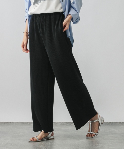 GLOBAL WORK パンツ セルフカットプリーツパンツ/579557 レディース - 画像 (2)