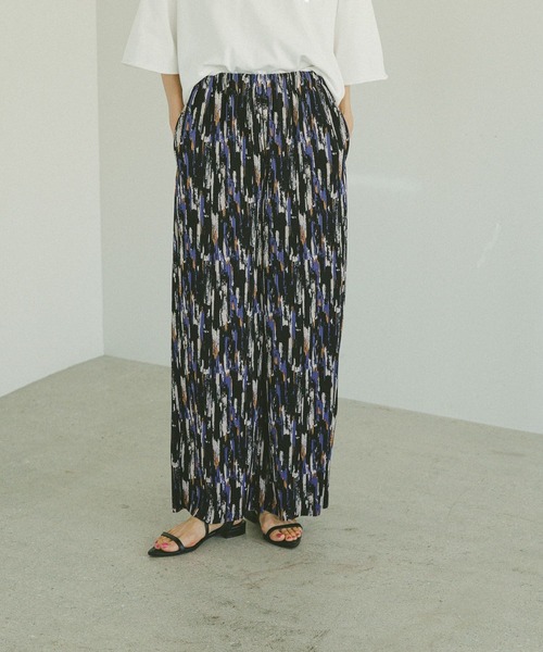 GLOBAL WORK パンツ セルフカットプリーツパンツ/579557 レディース - 画像 (6)