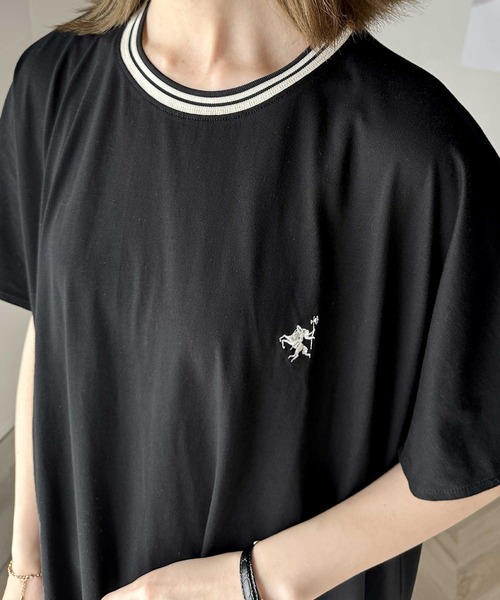 Java 「Java」 半袖ワンピース LARGE ブラック レディース - 画像 (8)