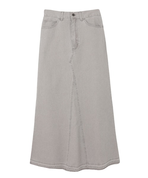 andme 「andme」 デニムスカート L グレー レディース - 画像 (3)