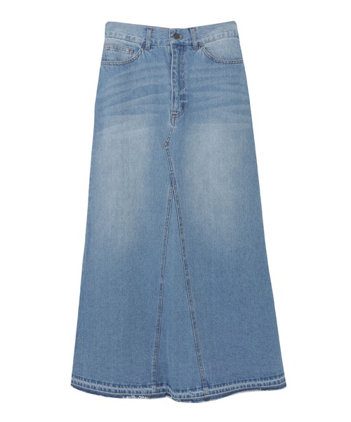 andme 「andme」 デニムスカート L グレー レディース - 画像 (4)