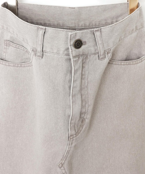 andme 「andme」 デニムスカート L グレー レディース - 画像 (5)