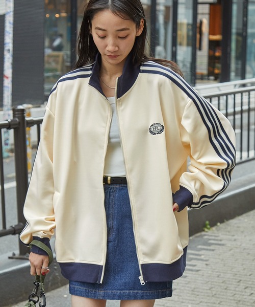 MONO-MART 「MONO-MART」 ジャージブルゾン FREE アイボリー レディース - 画像 (3)