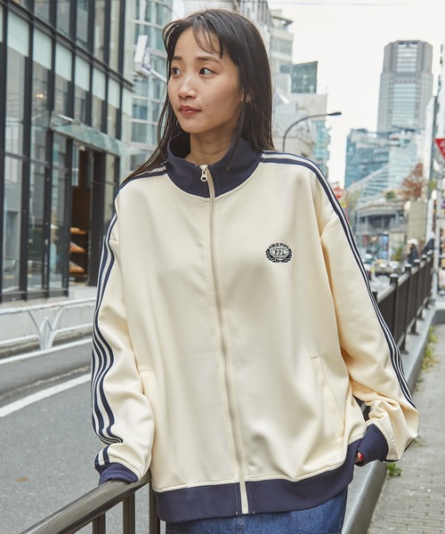 MONO-MART 「MONO-MART」 ジャージブルゾン FREE アイボリー レディース - 画像 (4)