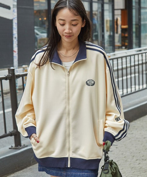 MONO-MART 「MONO-MART」 ジャージブルゾン FREE アイボリー レディース - 画像 (5)