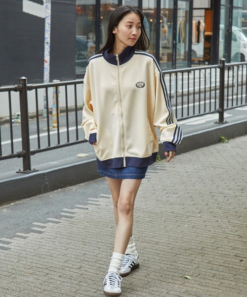 MONO-MART 「MONO-MART」 ジャージブルゾン FREE アイボリー レディース - 画像 (8)