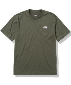 THE NORTH FACE 「THE FACE」 半袖Tシャツ L グリーン メンズ