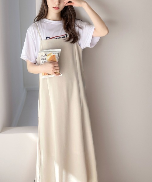 classicalelf 「classicalelf」 キャミソールワンピース MEDIUM ブラウン レディース - 画像 (5)