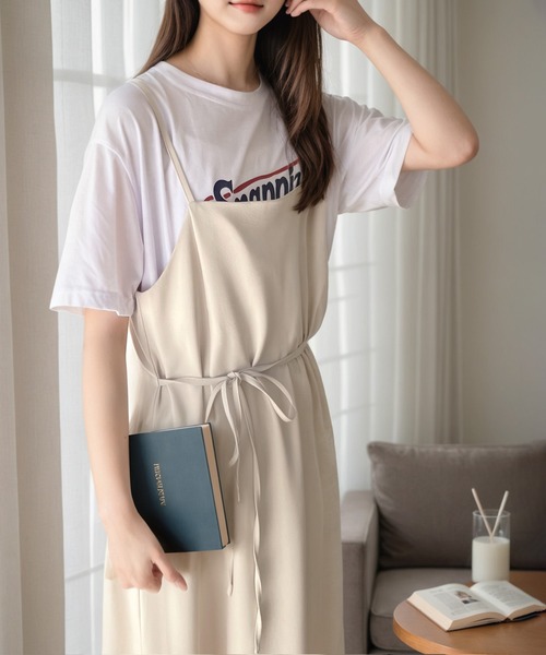 classicalelf 「classicalelf」 キャミソールワンピース MEDIUM ブラウン レディース - 画像 (7)