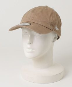 NEW ERA 「NEW ERA」 ワンポイントキャップ - ベージュ レディース