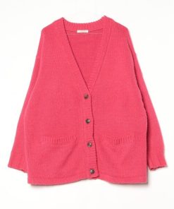 FREAK'S STORE 「FREAK'S STORE」 ニットカーディガン FREE レッド メンズ